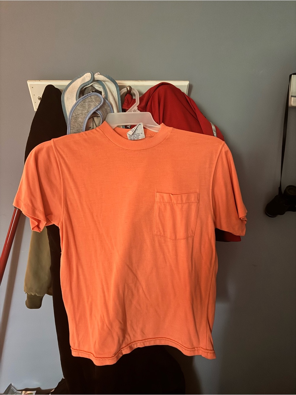 Young sensation sport neon pinkish coral t shirt